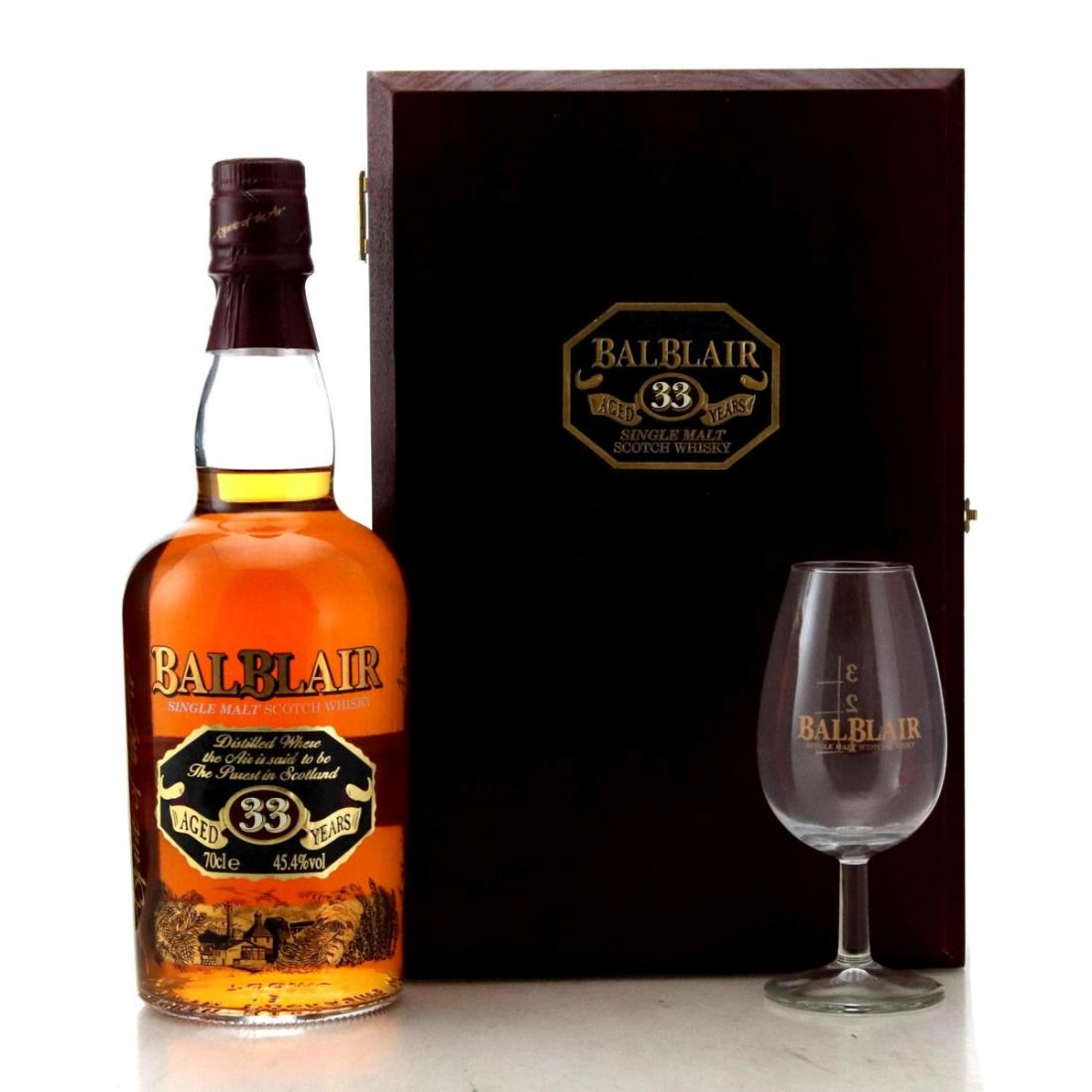 Balblair 33 Year Old, 2000, 45.4% whisky bottle