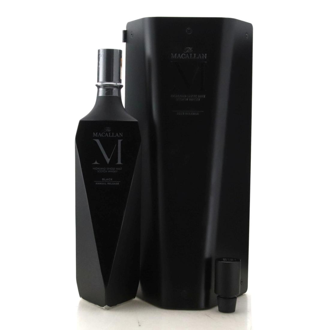 Macallan M Black 2022 Release Lalique Decanter