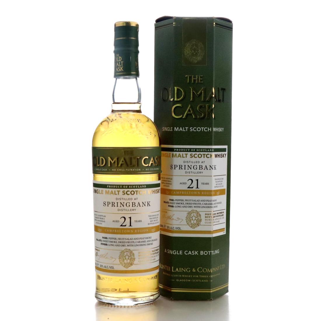 Springbank 1995 The Old Malt Cask 21 Year Old Whisky | Whisky