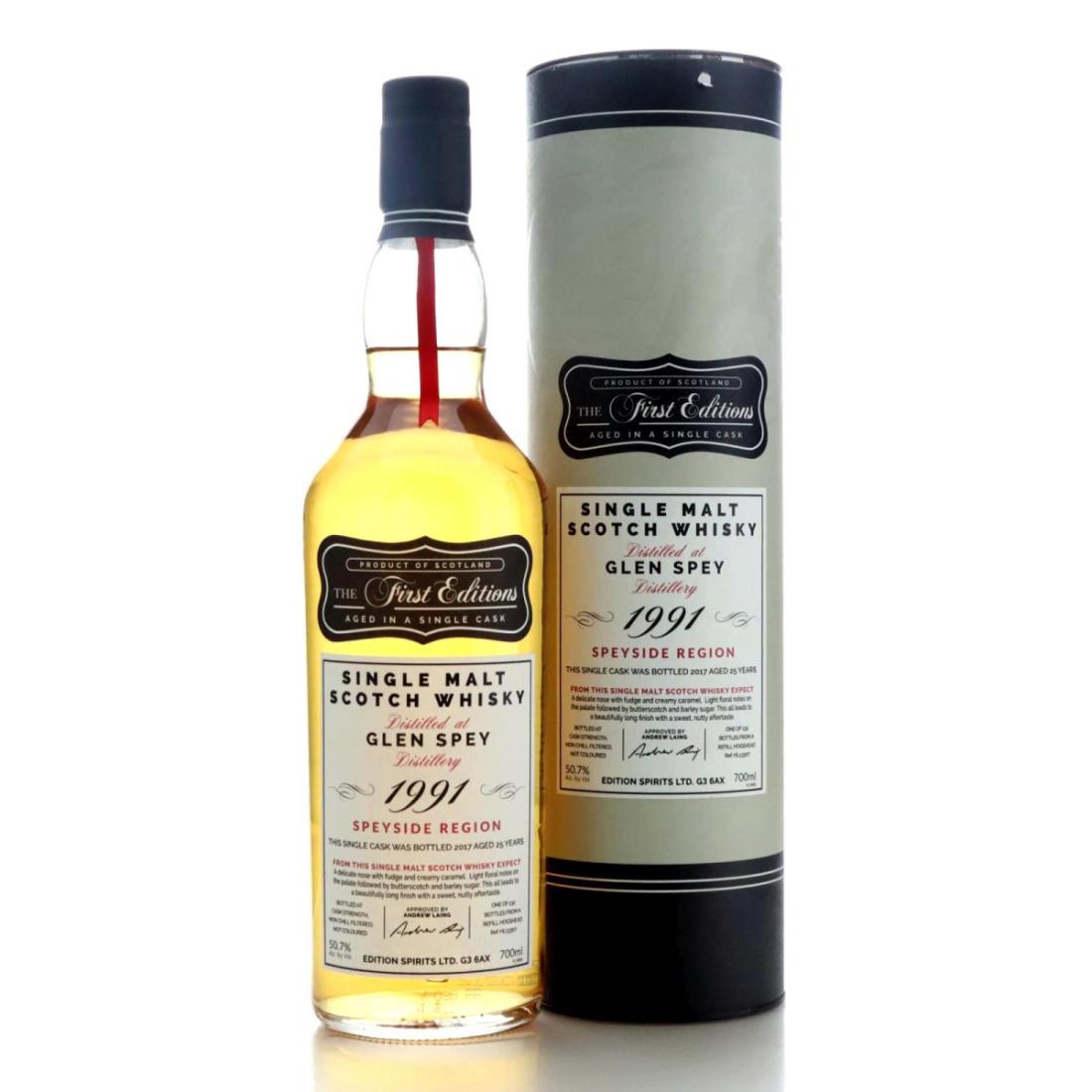 Glen Spey 1991 The First Editions 25