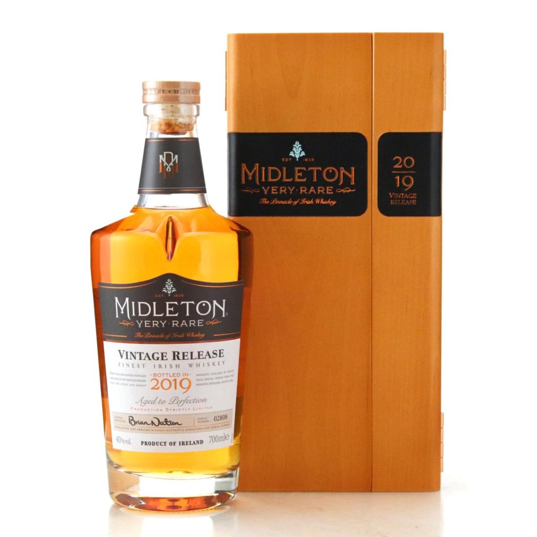 Midleton Very Rare Vintage Release 2019 Irish Whiskey