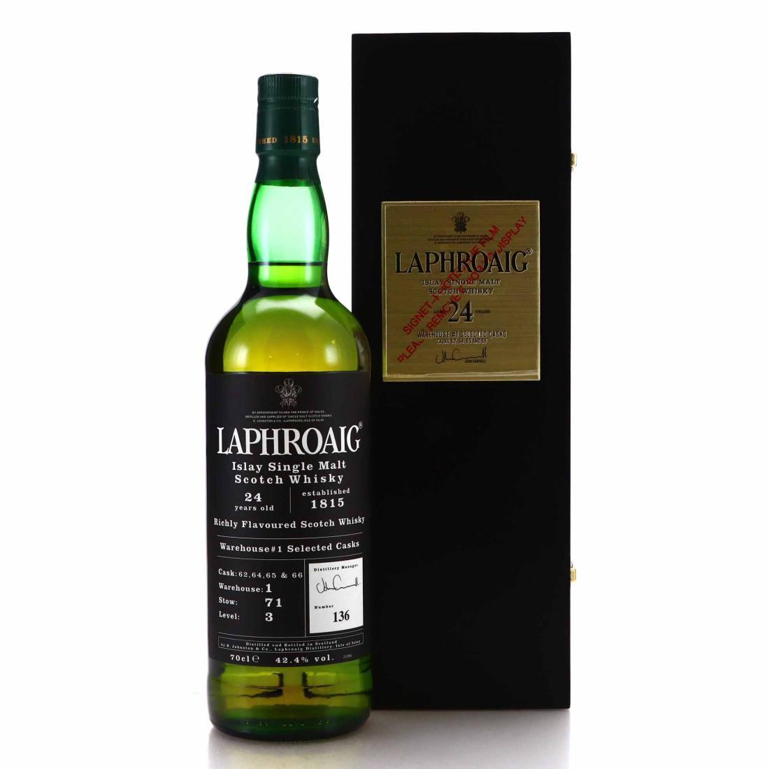 Laphroaig SMWS 21 Year Old 29.207 - Oysters served the old