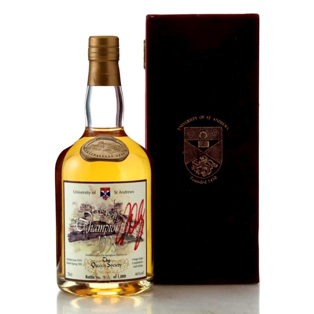 Springbank 1979 Quaich Society Open Championship 1995