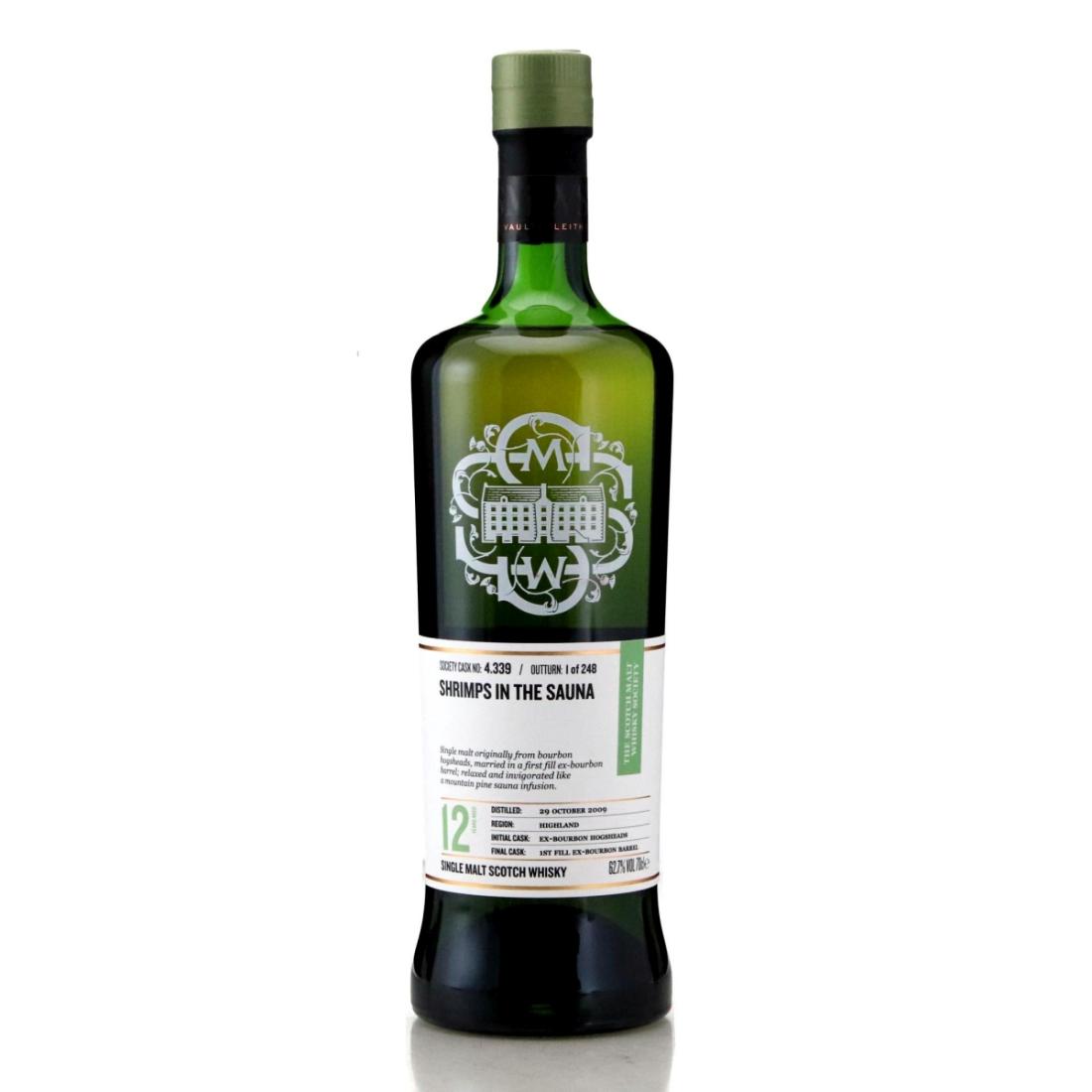 Highland Park 2009 SMWS 12 Year Old 4339 Shrimps in the Sauna