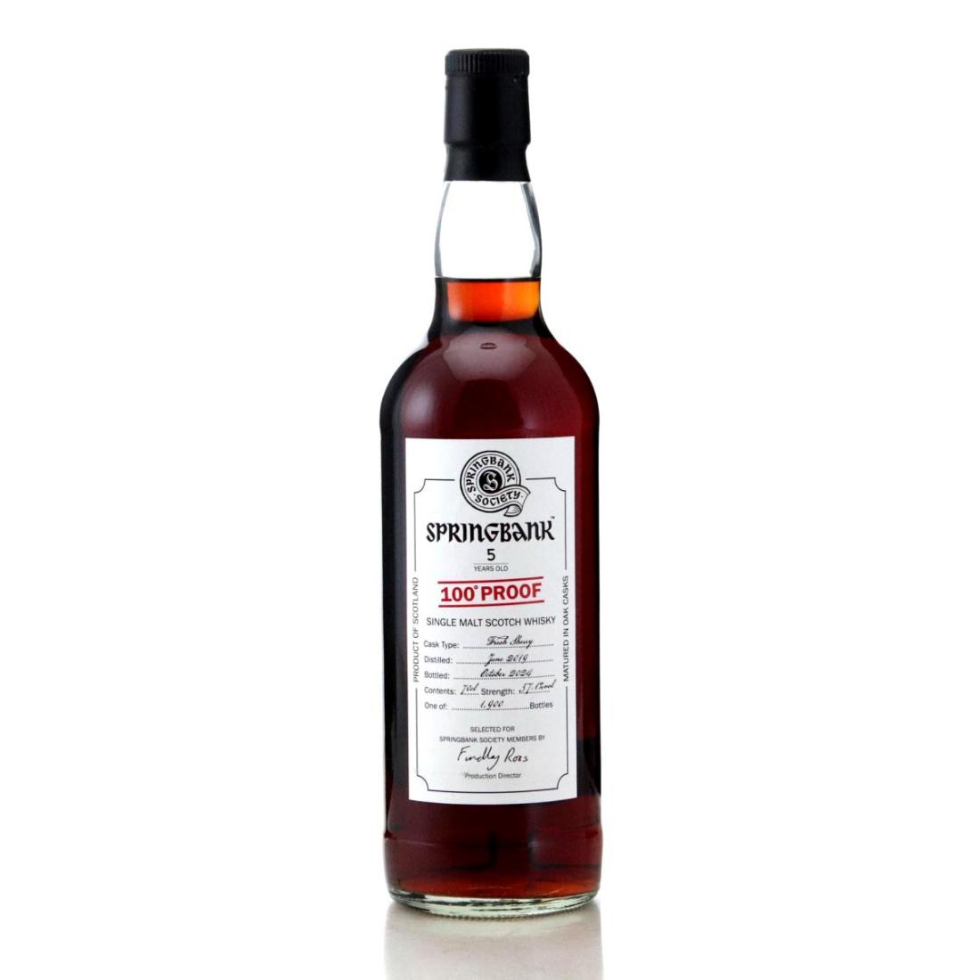 Image for Springbank 2019 100° Proof 5 Year Old