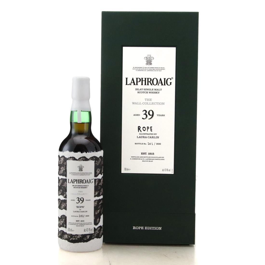 Laphroaig The Wall Collection 39 Year Old Rope