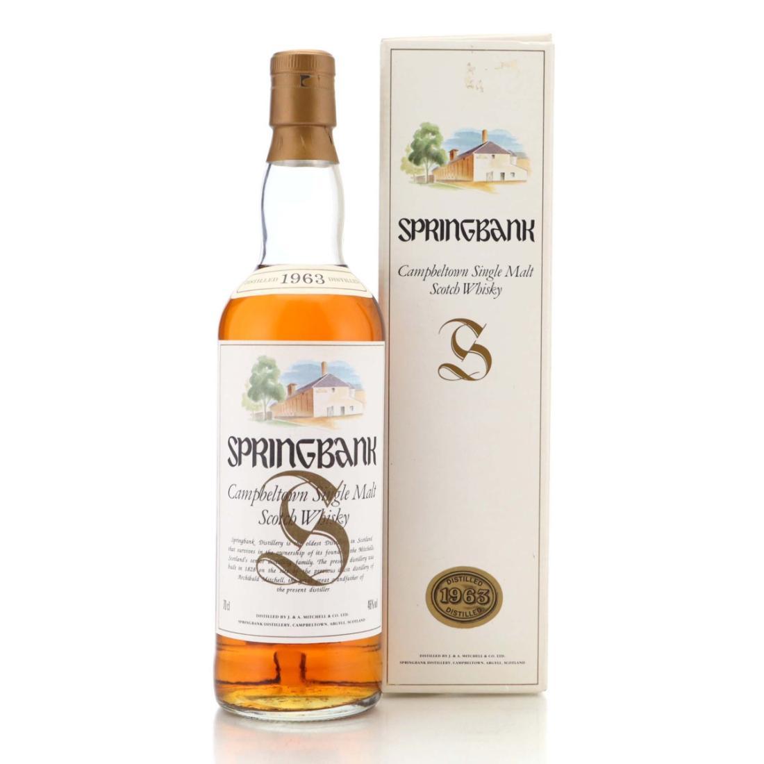 Springbank 1963 Whisky | Whisky Auctioneer