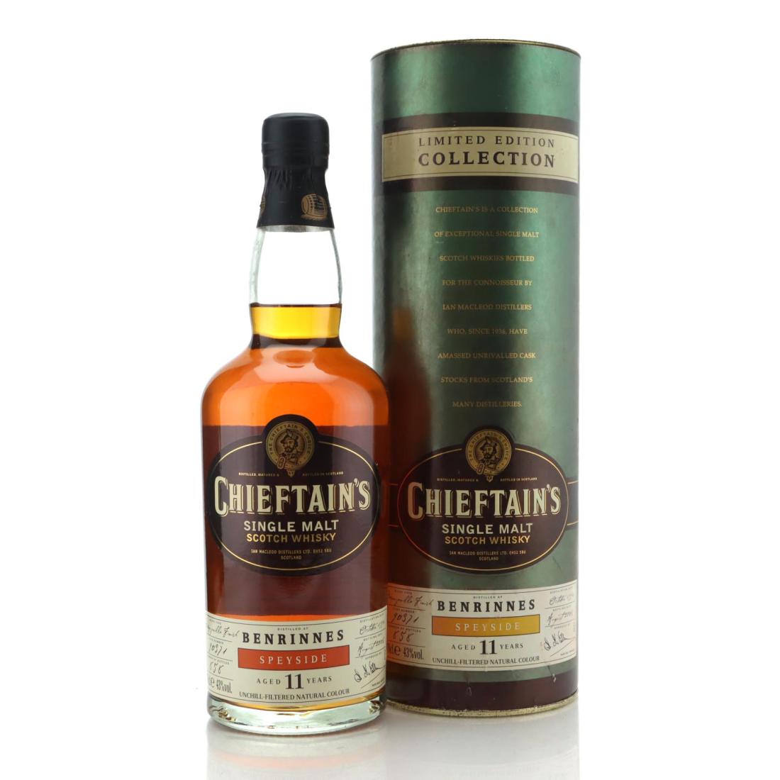 Benrinnes 1994 Chieftains 11 Year Old