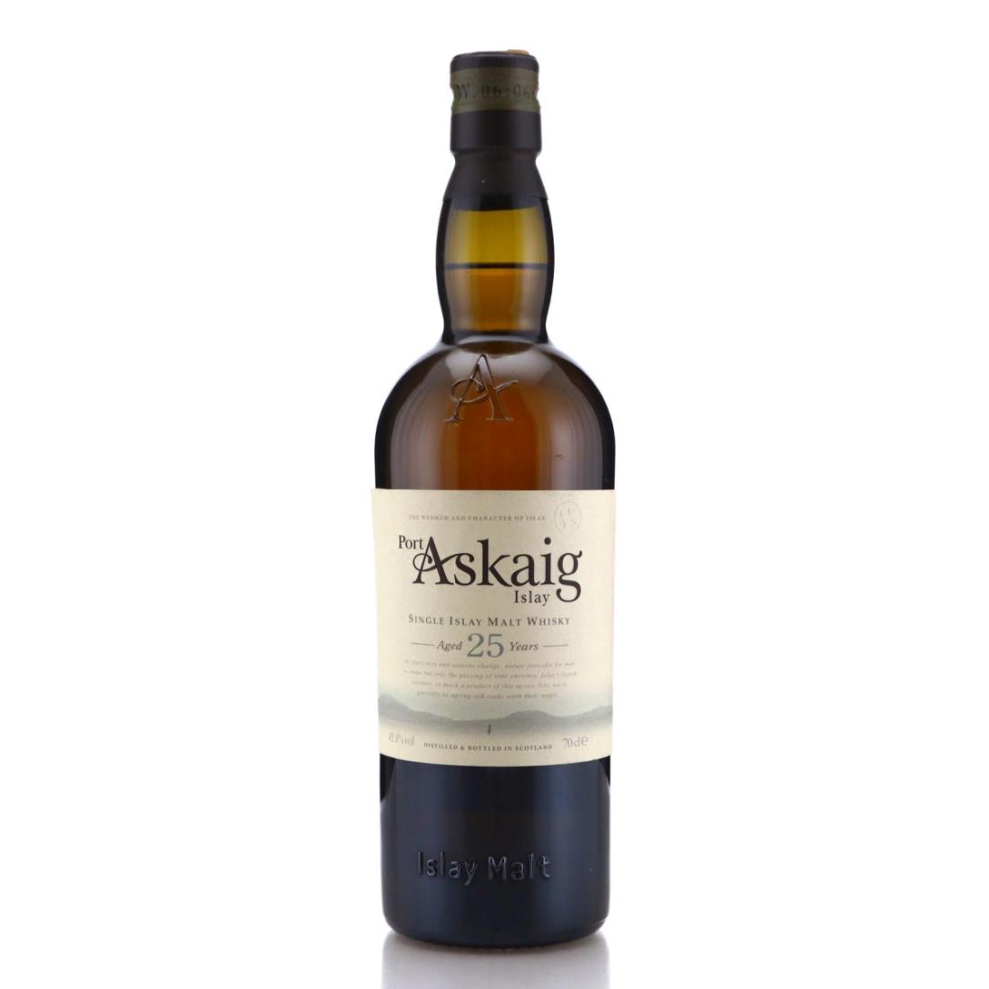 Port Askaig 25 Year Old, Elixir Distillers, 45.8% whisky bottle