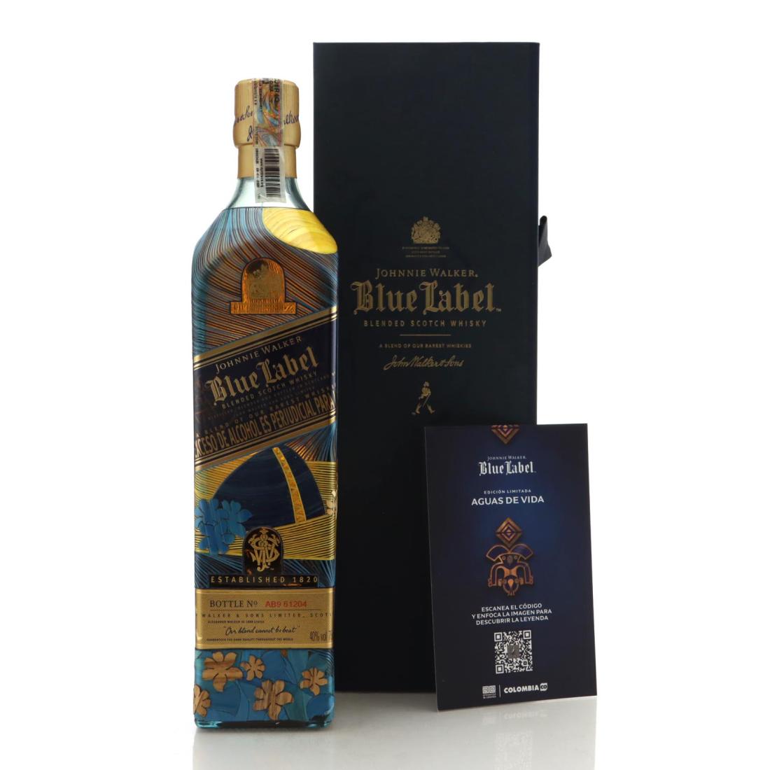 Johnnie Walker Blue Label Edicin Limitada Guatap Colombia