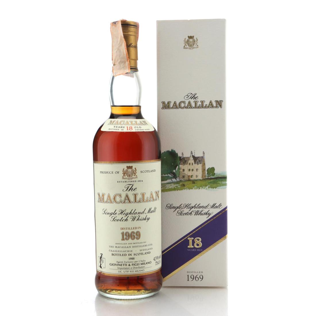 Image for Macallan 1969 18 Year Old
