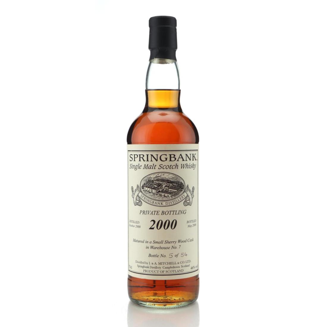 Springbank 2000 Private Bottling