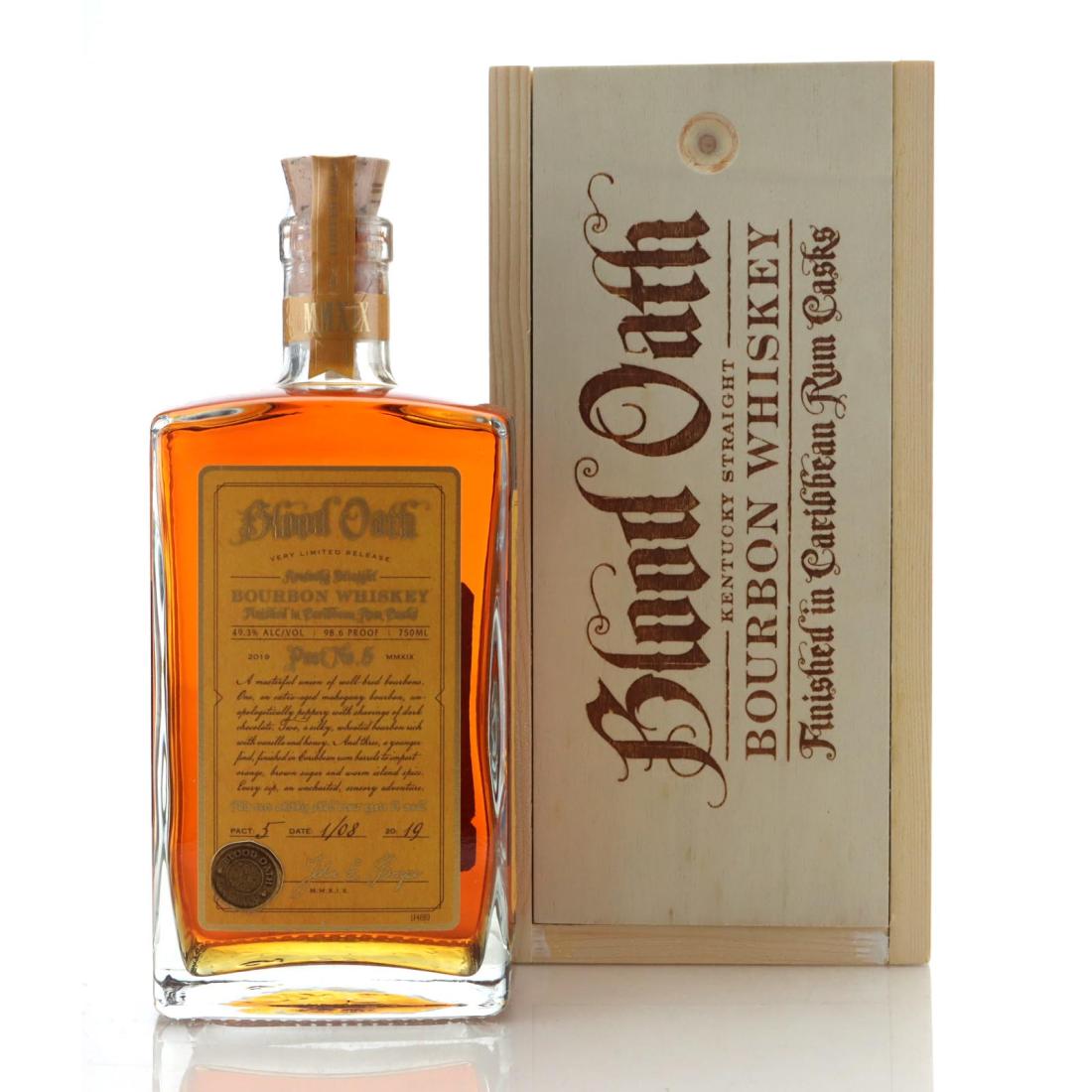 Blood Oath Pact No 5 Kentucky Straight Bourbon