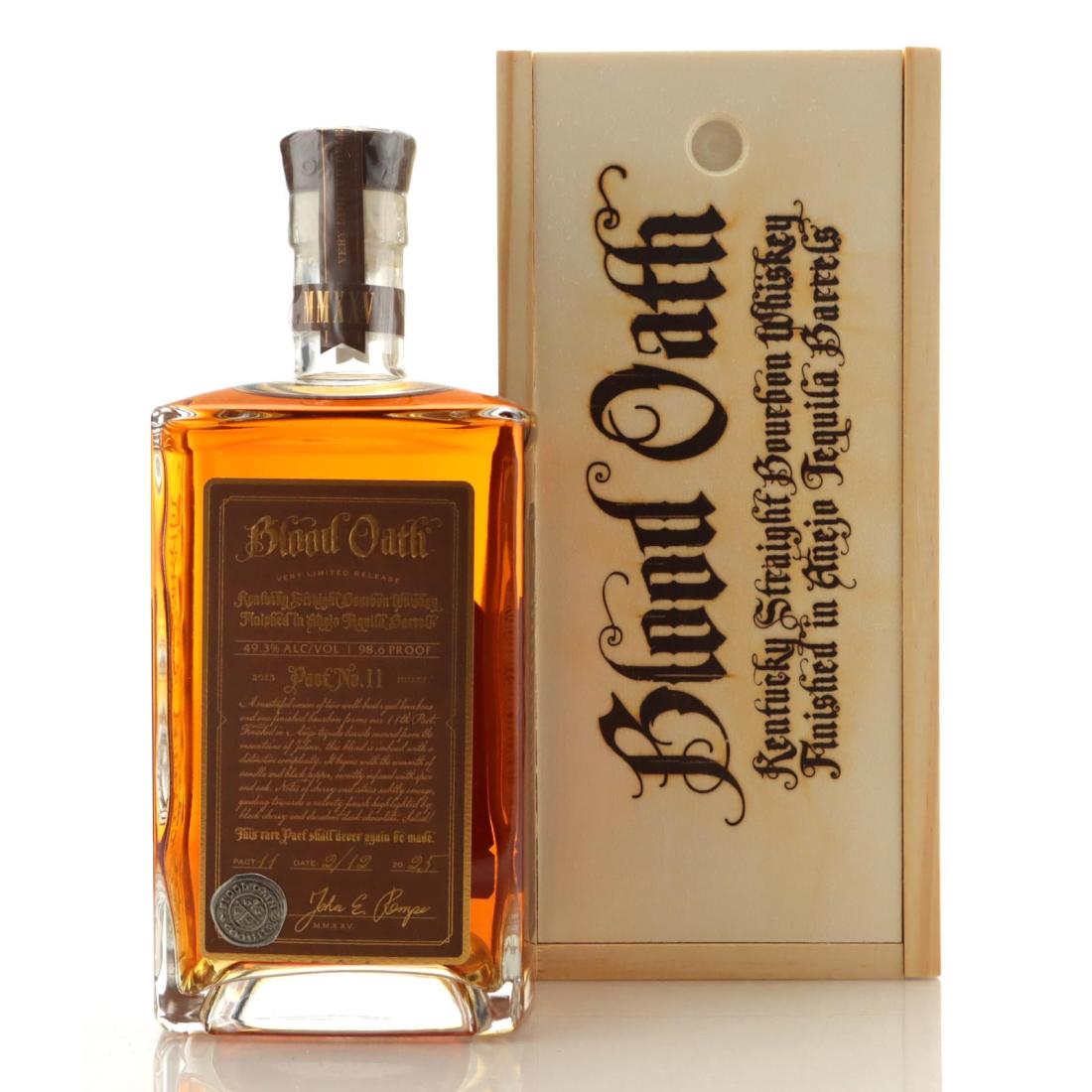 Blood Oath Pact No 11 Kentucky Straight Bourbon