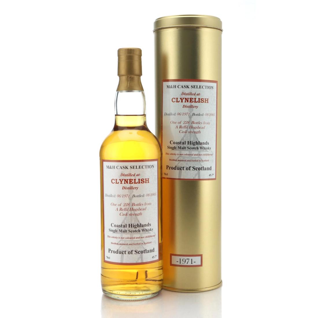 Clynelish 1971 Mh Cask Selection