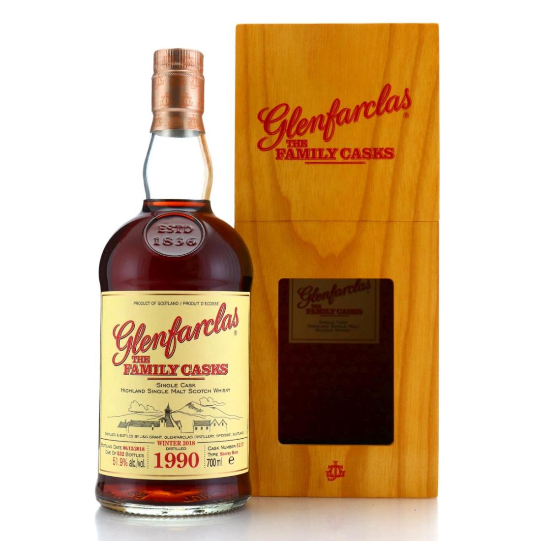 Glenfarclas 1990 The Family Casks Winter 2018