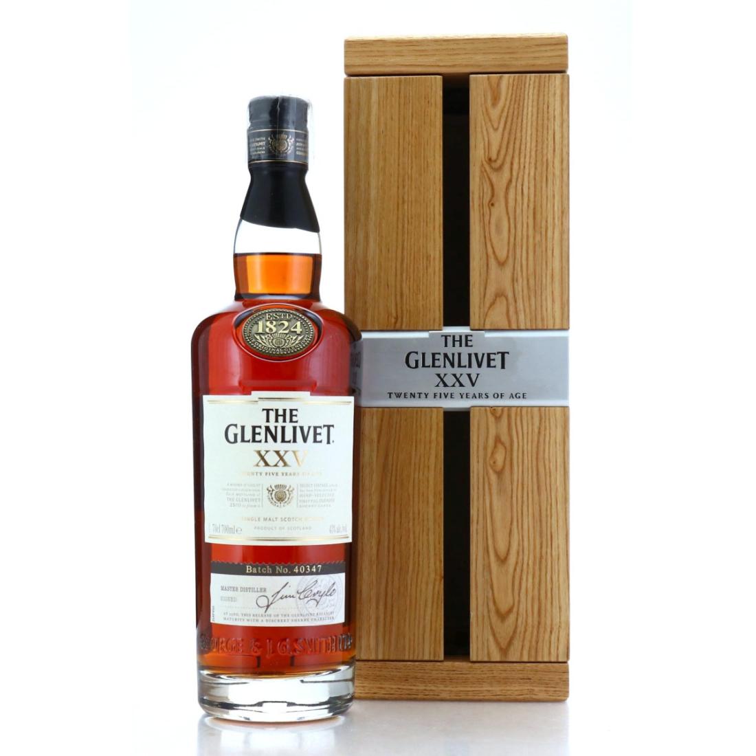 Glenlivet Xxv 25 Batch No 40347