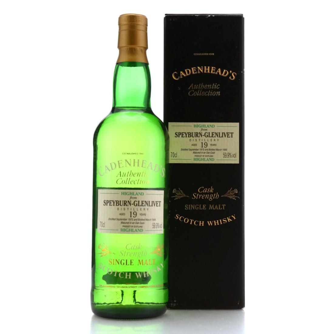 Speyburn 1975 Cadenheads Authentic Collection 19 Year Old