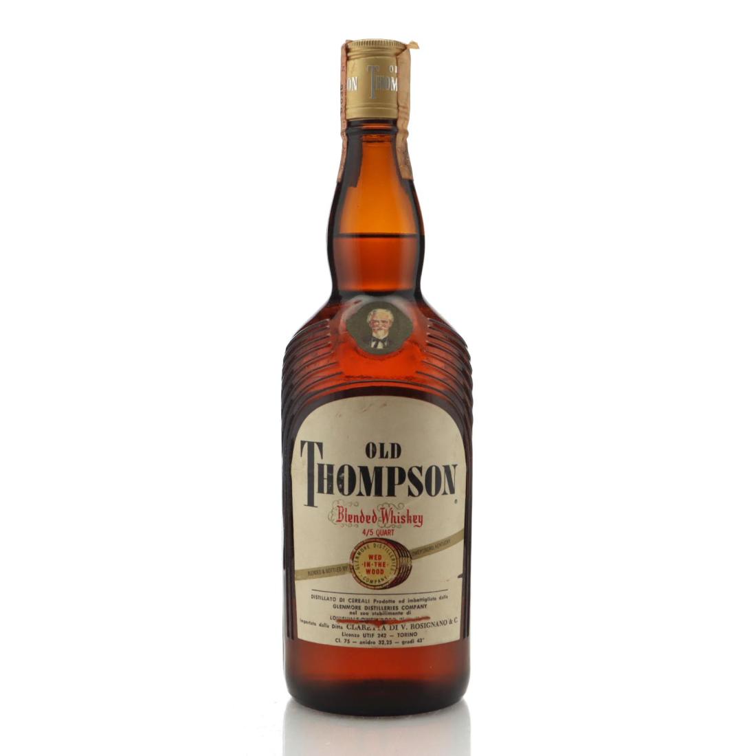 Old Thompson 4 Year Old Blended Whiskey