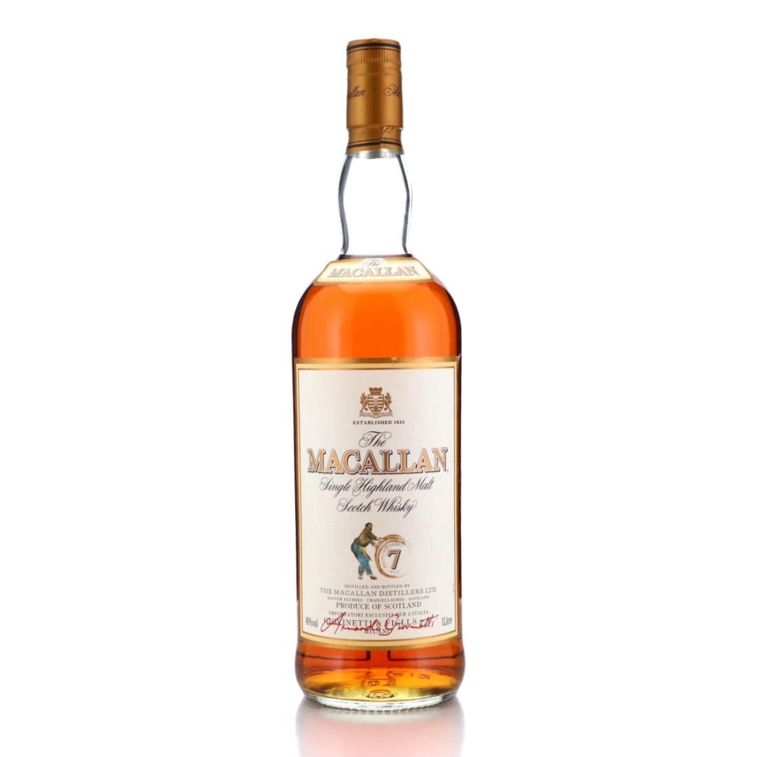Macallan Armando Giovinetti Special Selection 7 Year Old, Sherry Oak Cask, 1999, 40%, 1L whisky bottle