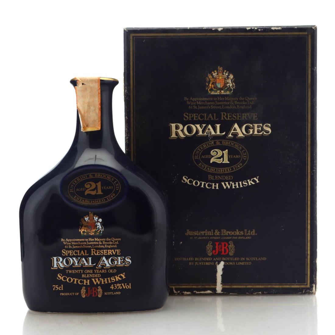 Jb Royal Ages 21 Decanter