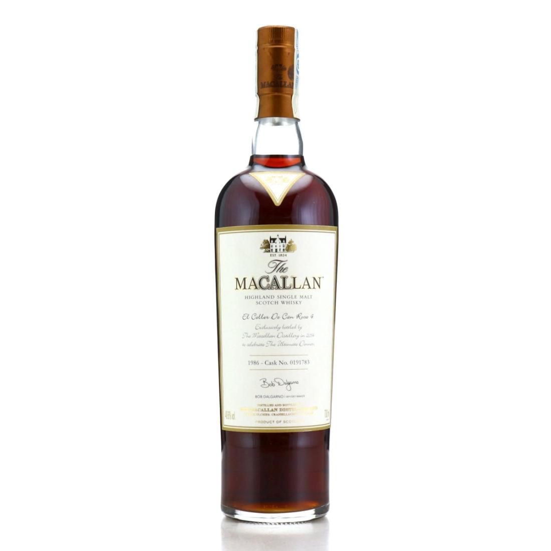 Macallan 1946 The Ultimate Dinner - El Celler de Can Roca 8 Whisky