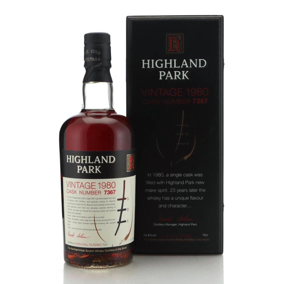 Highland Park 1980 Single Cask