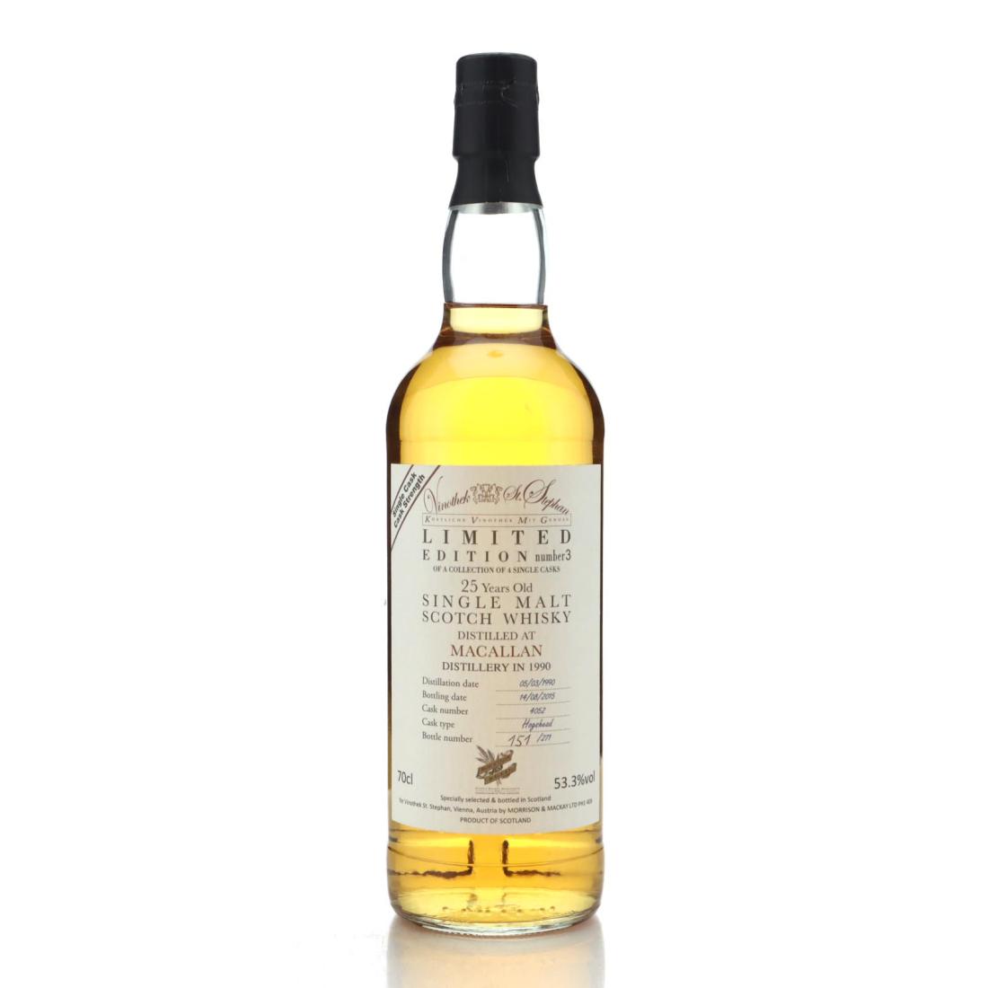 Macallan 1990 25 Year Old