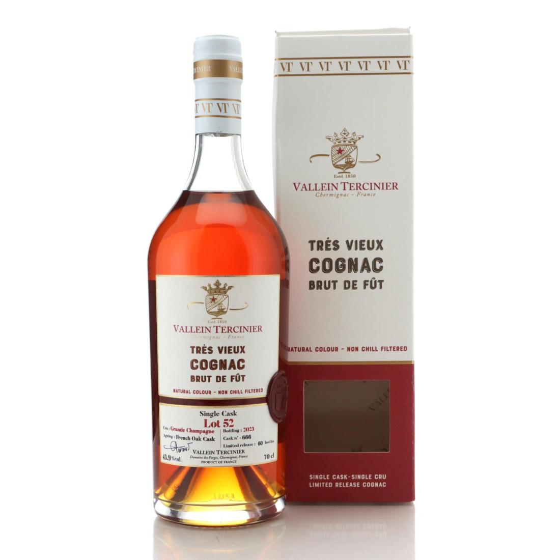 Famille Valleintercinier Lot 52 Tres Vieux Cognac