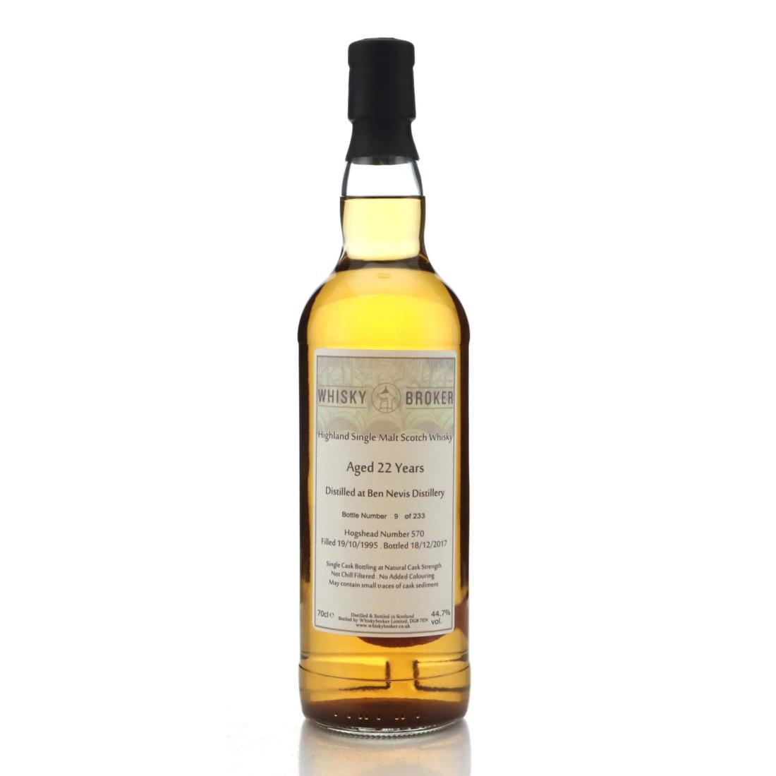 Ben Nevis 1995 Whisky Broker 22 Year Old