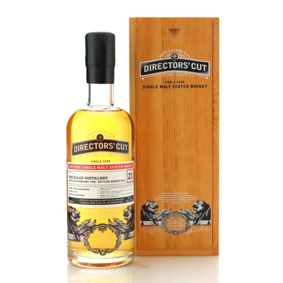 Macallan 1990 Directors Cut 21 Year Old