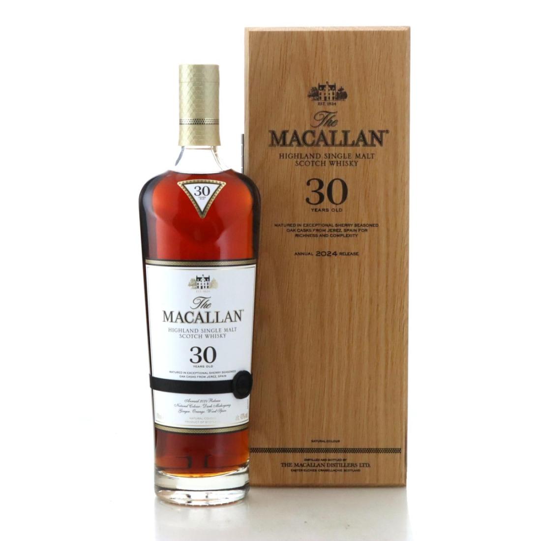 Macallan 30 Year Old Annual 2024 Release