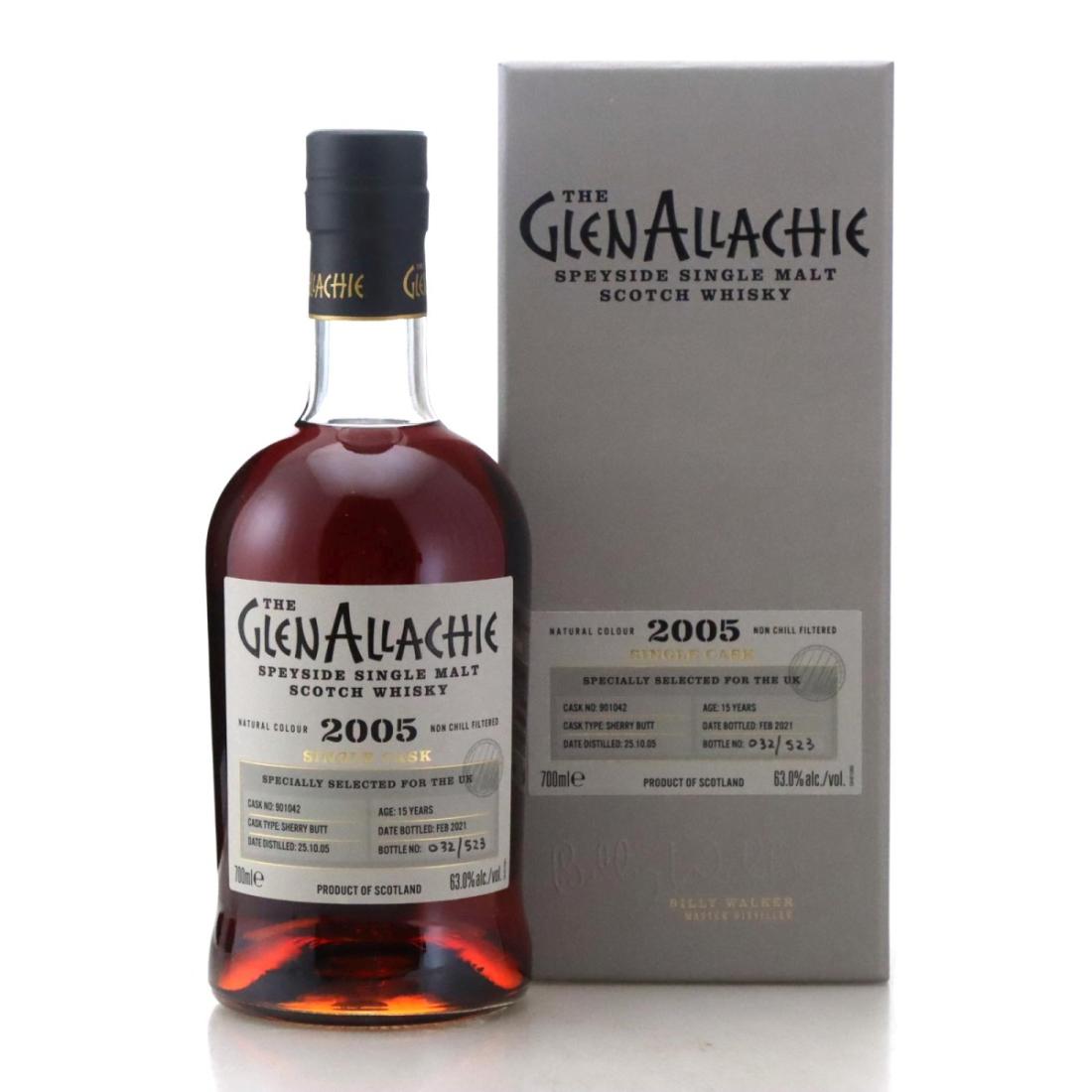 Glenallachie 2005 Single Cask 15