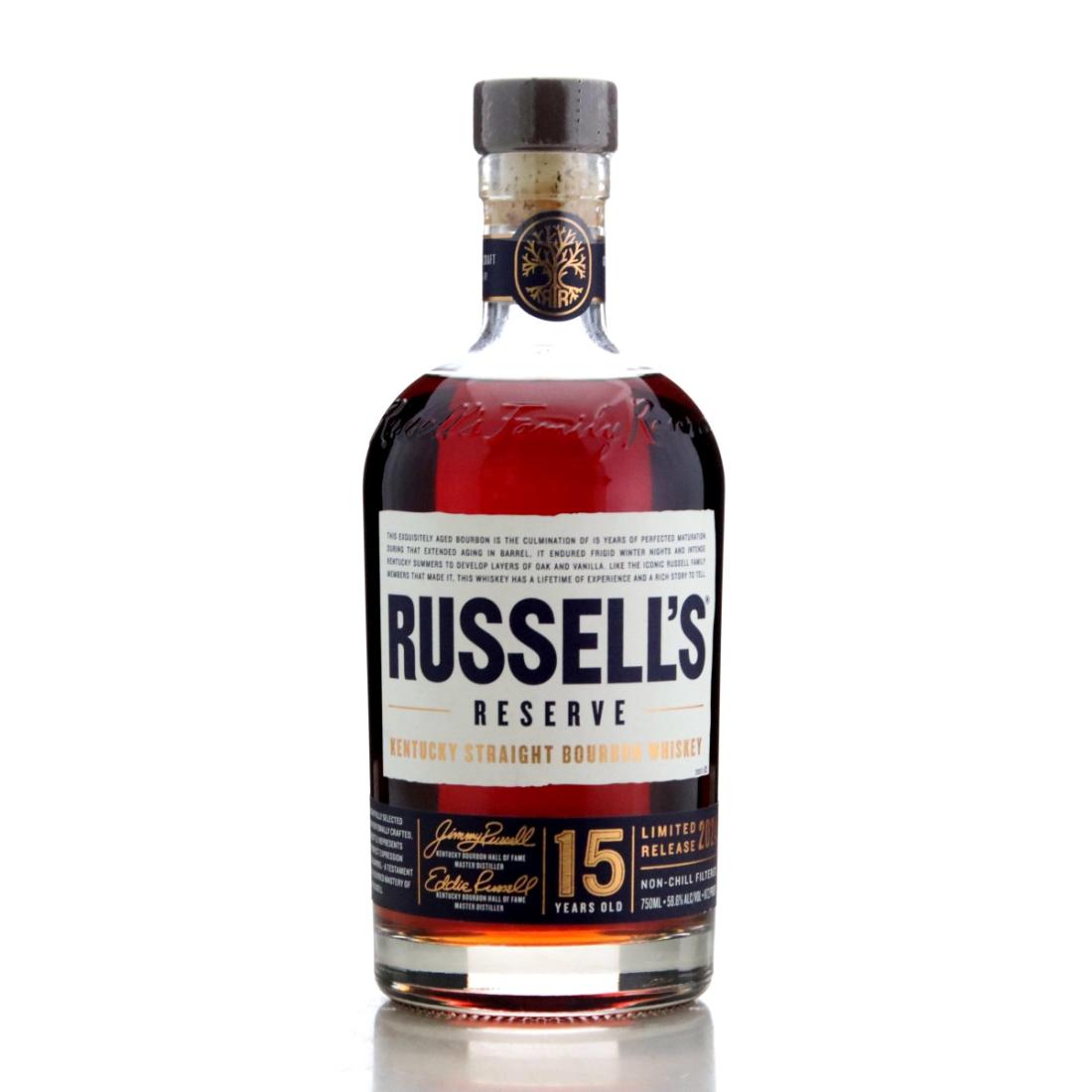 Russells Reserve 15 Year Old Straight Bourbon