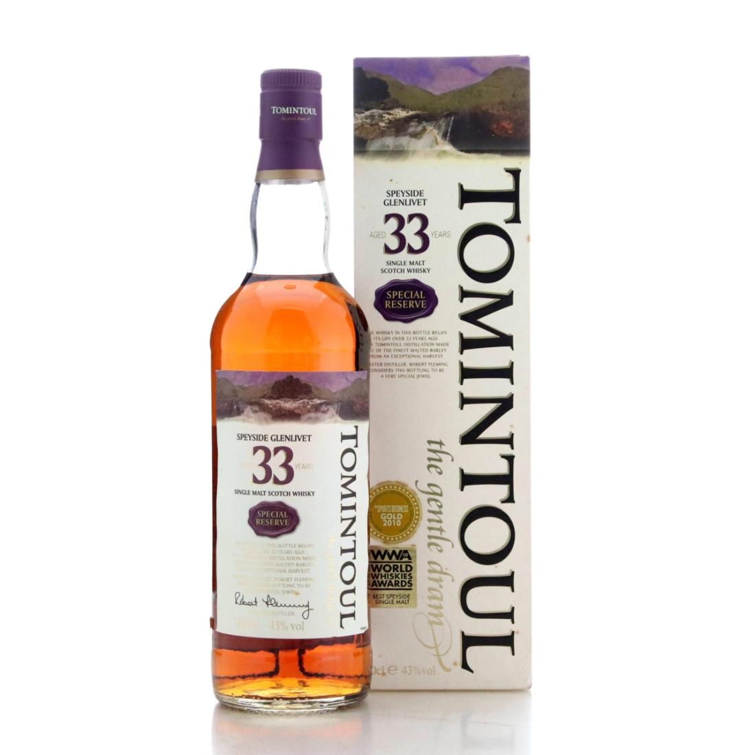 Tomintoul 33 Year Old