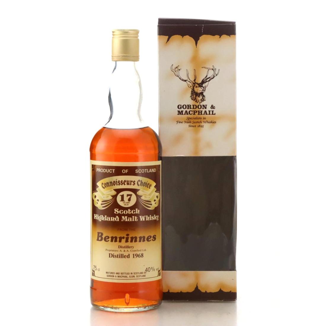 Benrinnes 1968 Connoisseurs Choice 17 Year Old