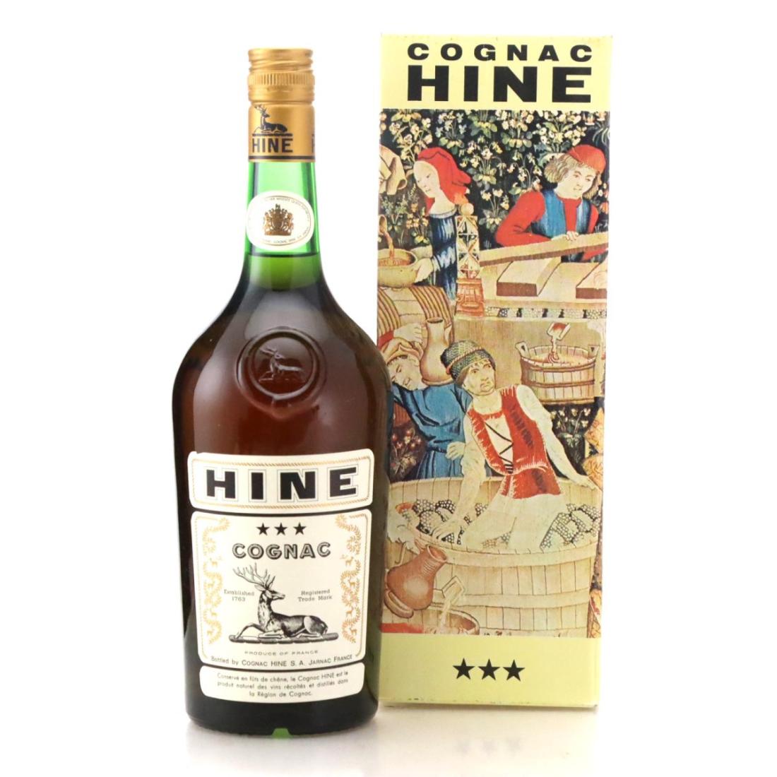 Hine Three Star Cognac Litre