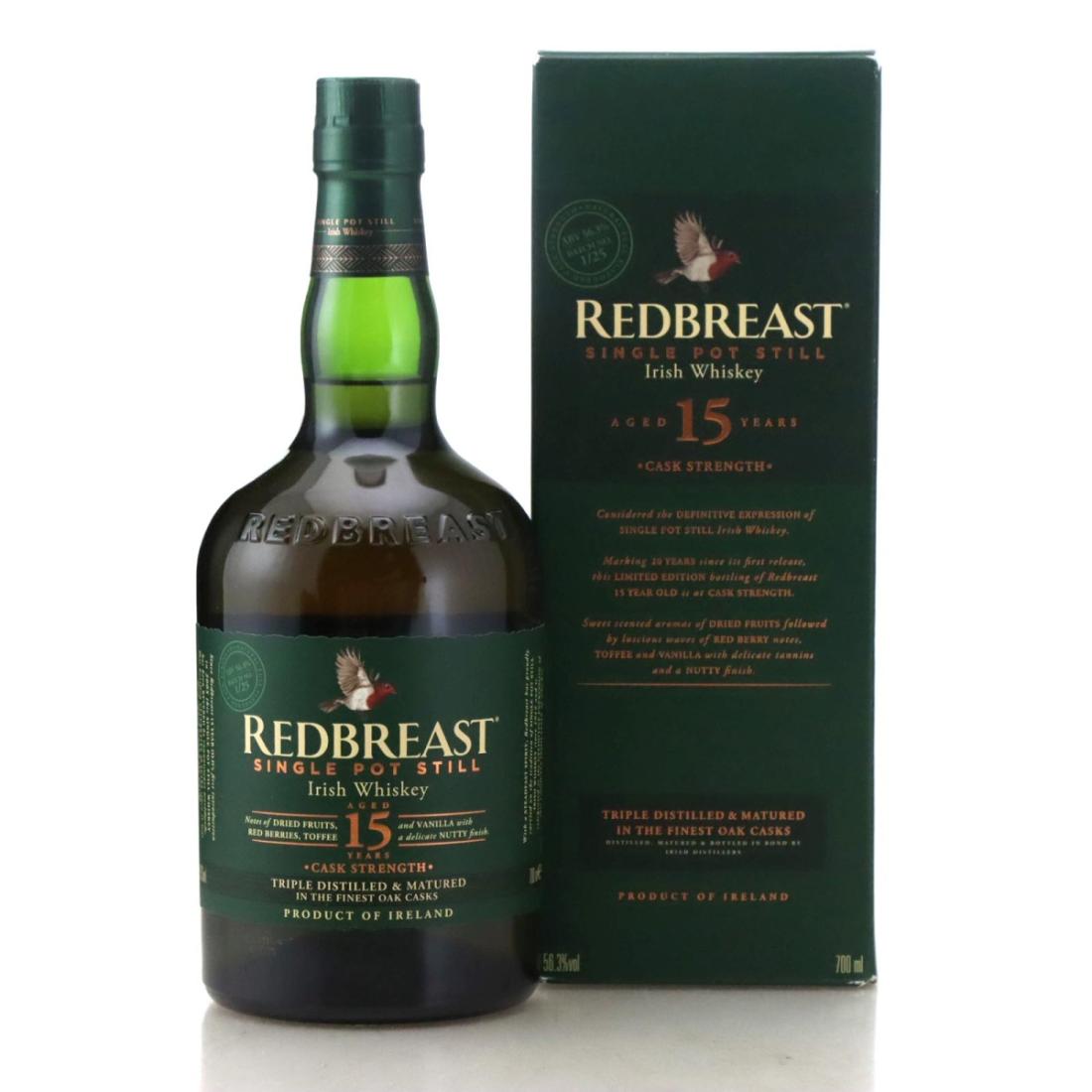 Redbreast 15 Single Pot Still Batch No 125