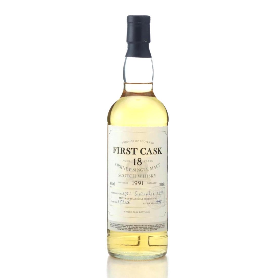 Highland Park 1991 First Cask 18 Year Old