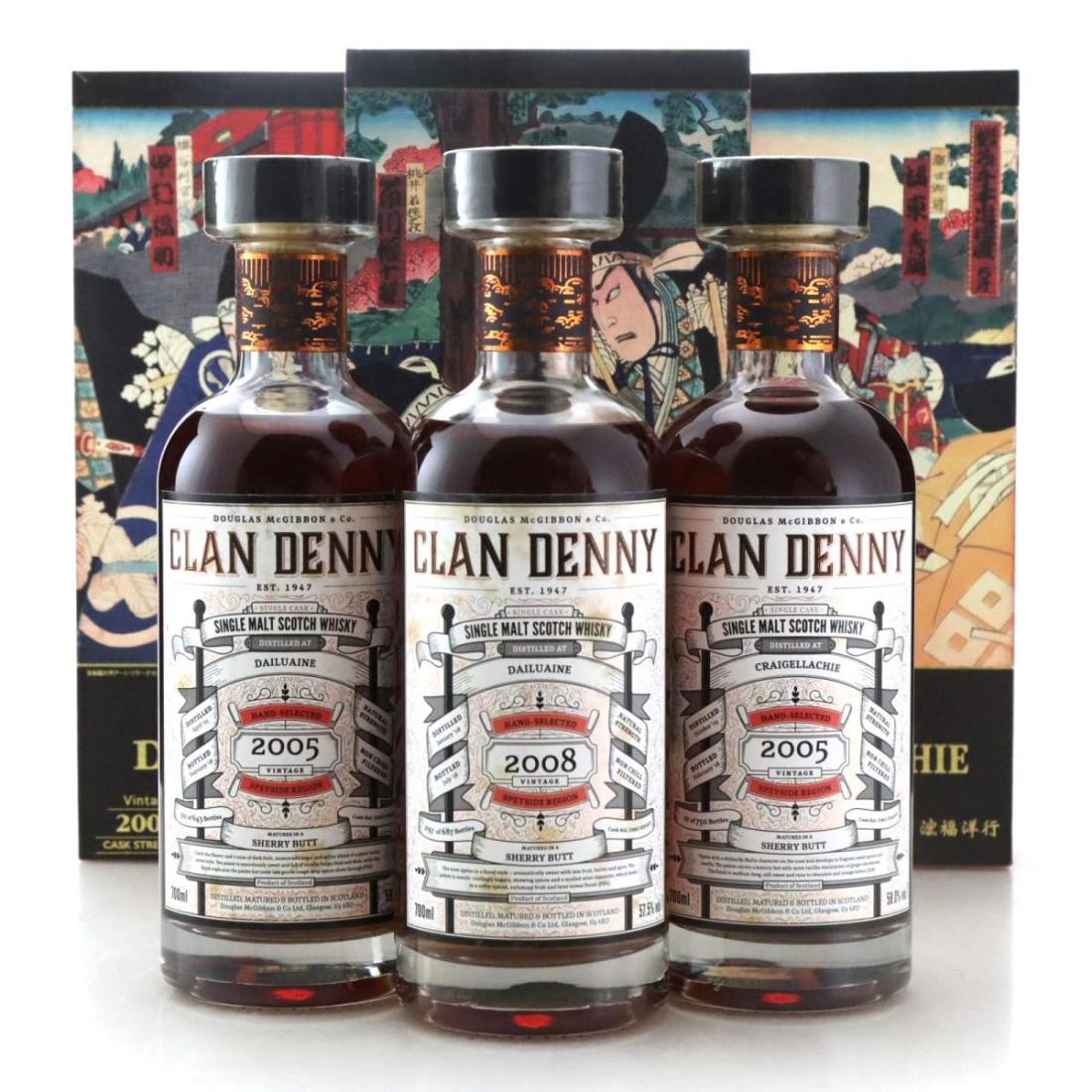 Clan Denny Limited Edition Collection x 3