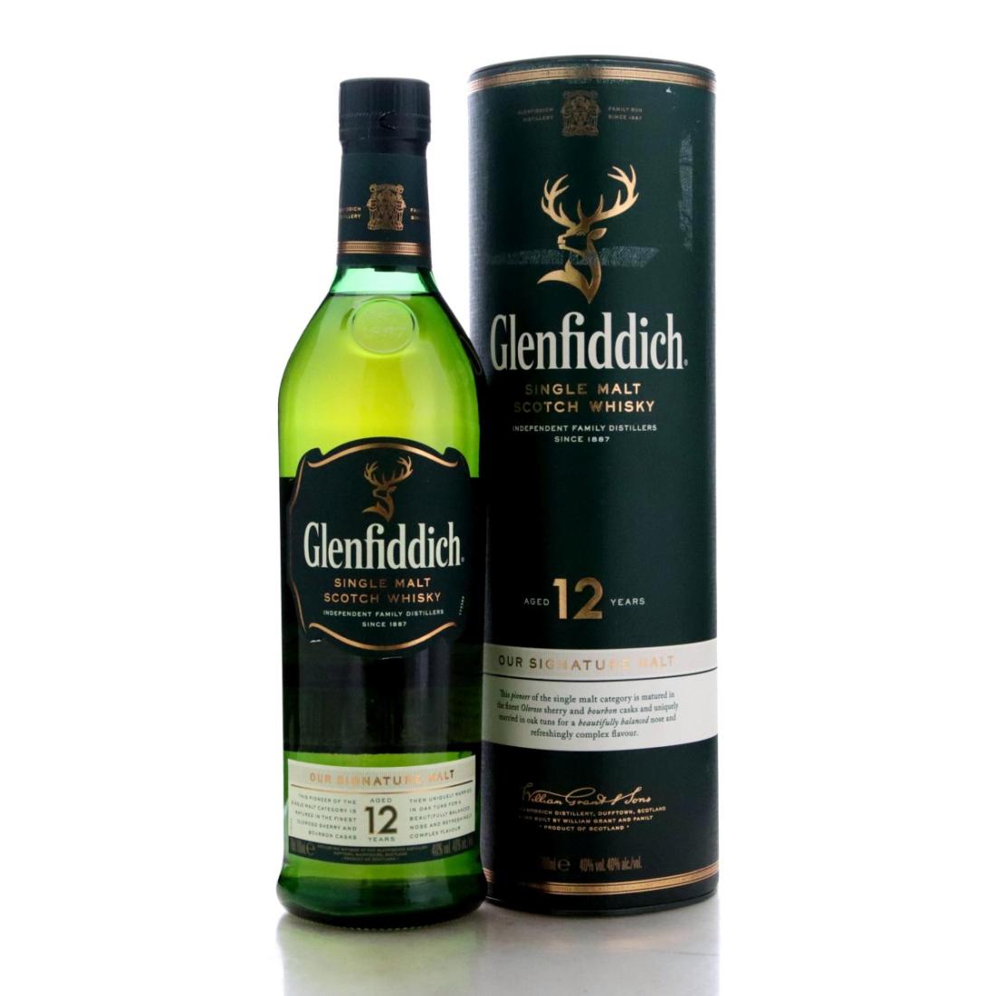 Glenfiddich 12 Year Old Signature Malt pre2019