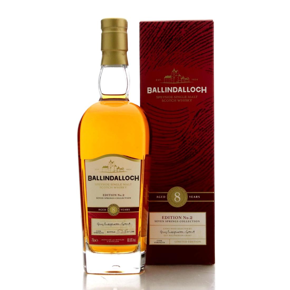 Ballindalloch Seven Springs Collection 8 Year Old Edition No2