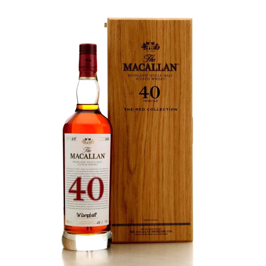 Macallan The Red Collection 40