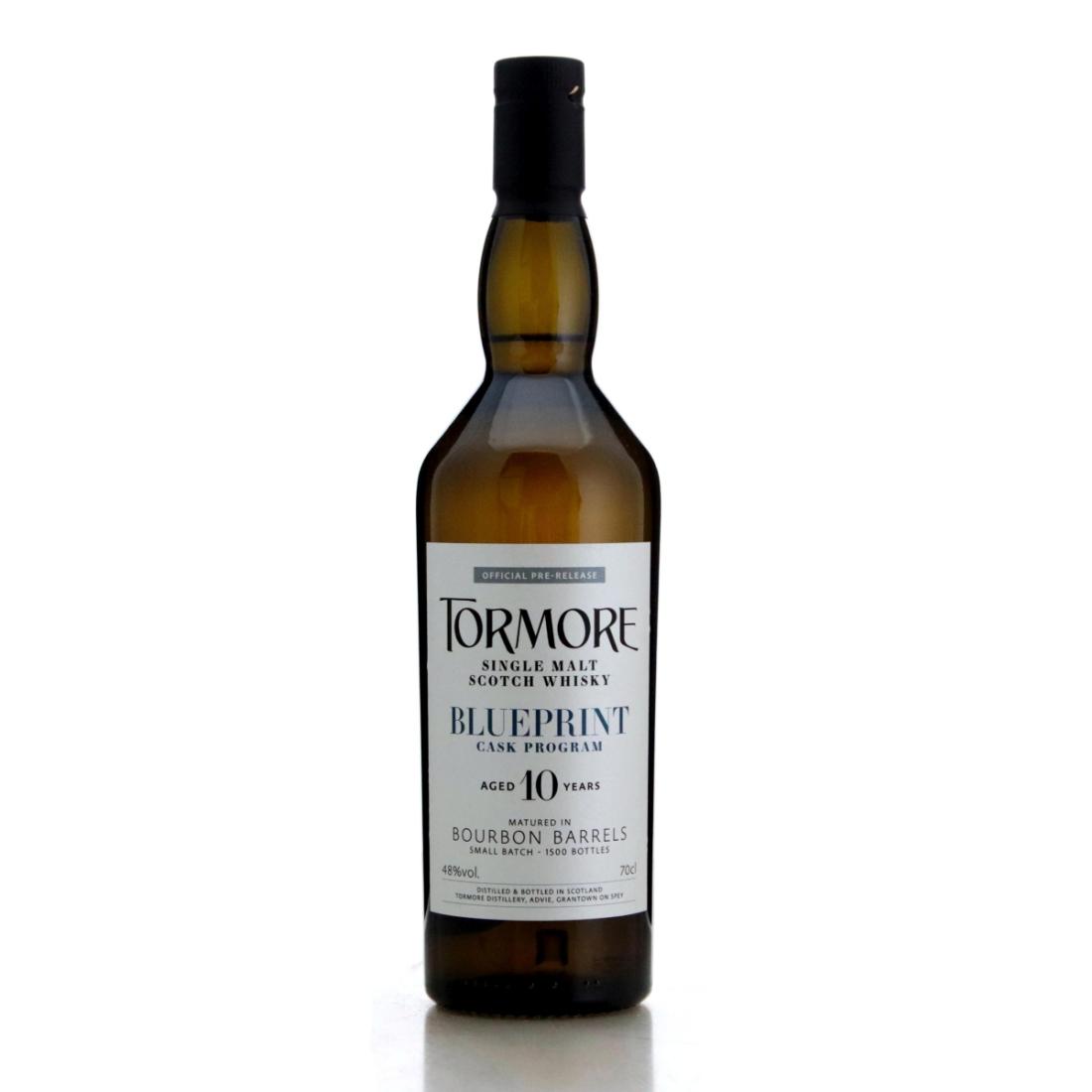 Tormore 10 Year Old Blueprint Cask Programme Bourbon