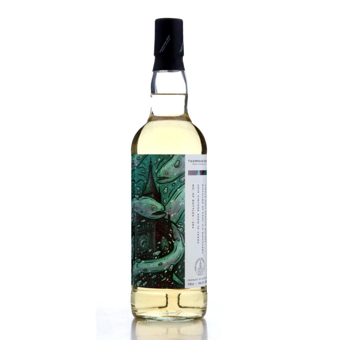 Caol Ila 10 Year Old, 2010, Thompson Bros, 54.2% whisky bottle