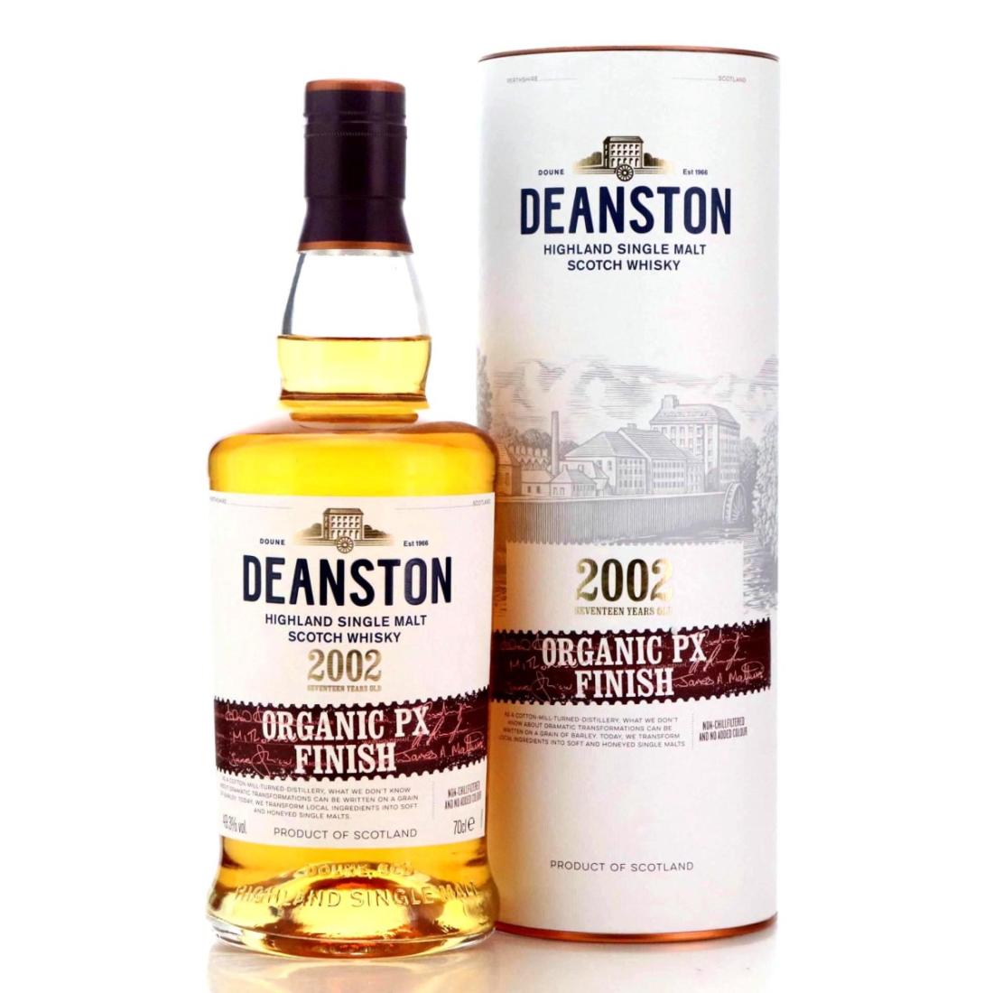 Deanston 2002 Organic Px Finish