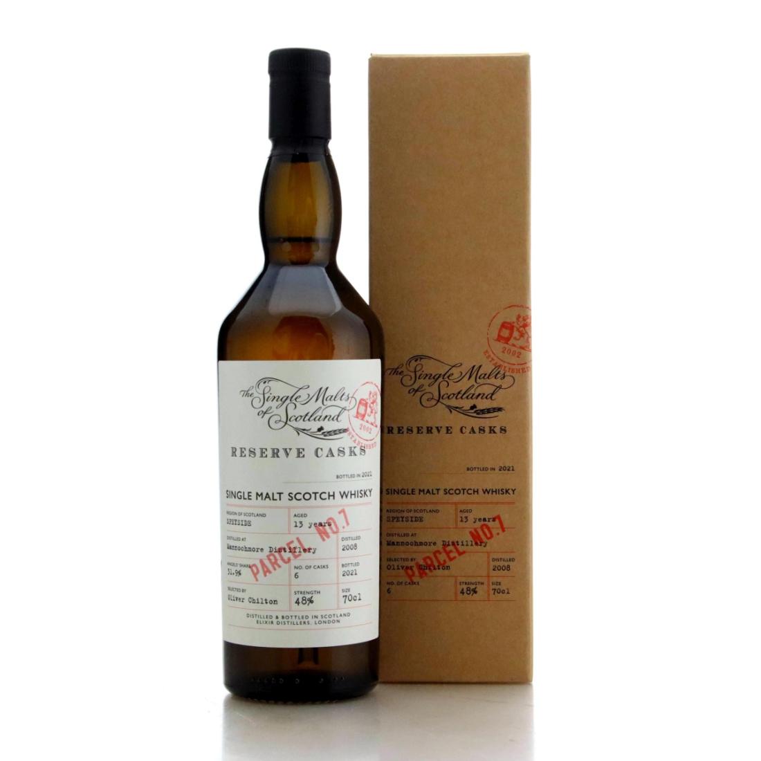 Mannochmore 2008 The Single Malts Of Scotland 13 Reserve Casks Parcel No 7
