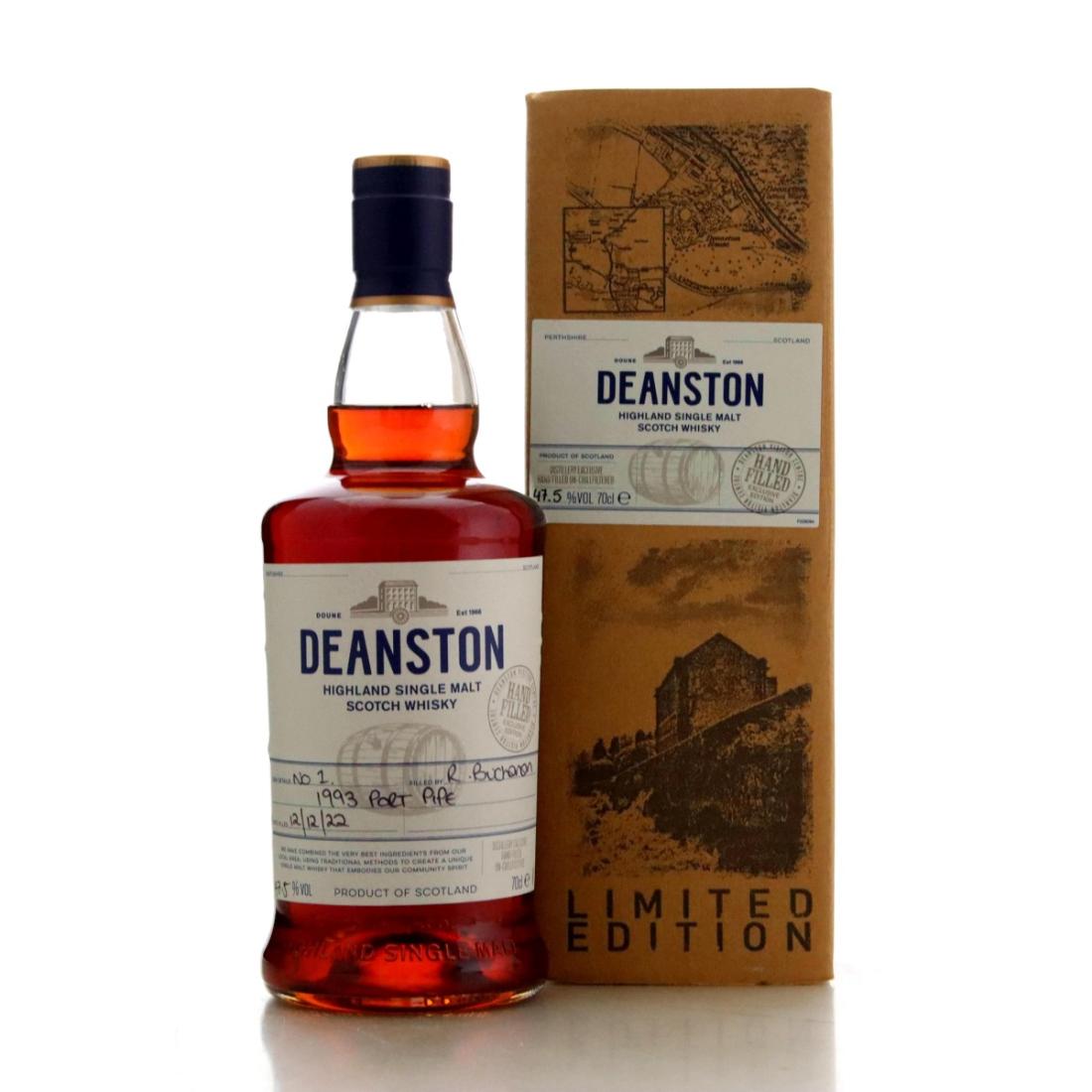 Deanston 1993 Hand Filled Cask Port Pipe