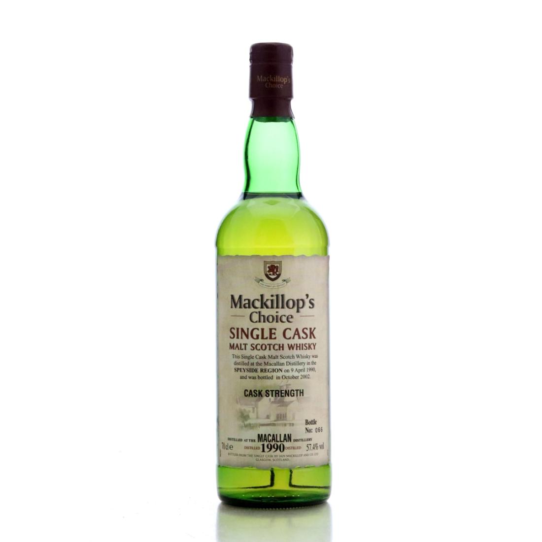 Macallan 1990 Mackillops Choice