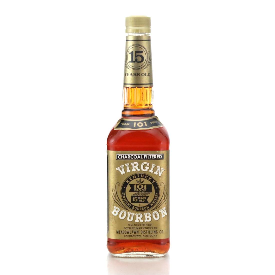 Virgin Bourbon 15 Year Old 101 Proof 1990s